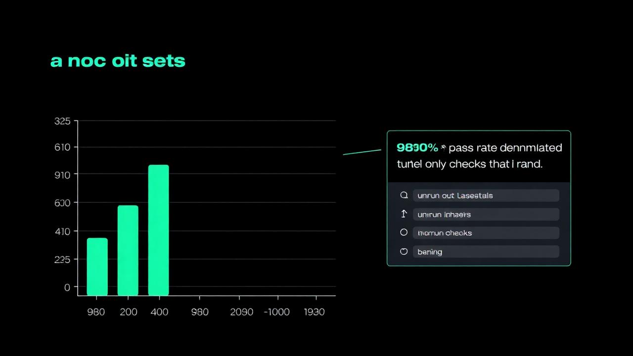 Two calculations of the same metric: one dividing by scanned hosts giving 99 percent, the other dividing by the authoritative asset inventory giving 71 percent.